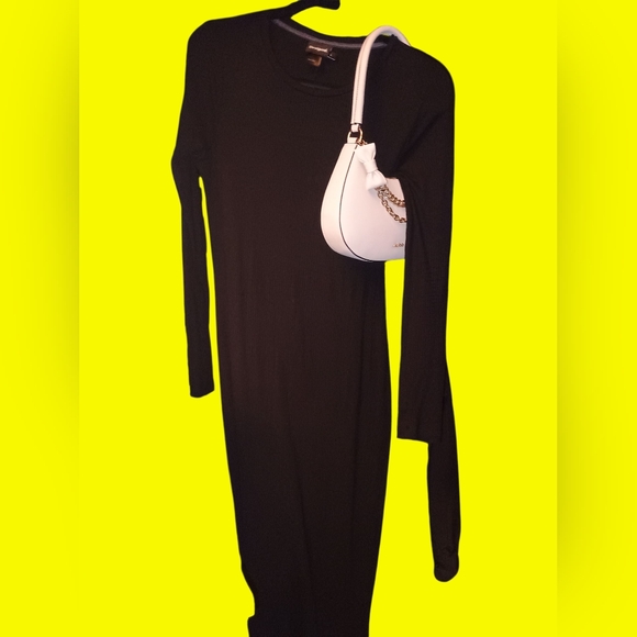 Desigual Black Long Sleeve Dress - Picture 9 of 9